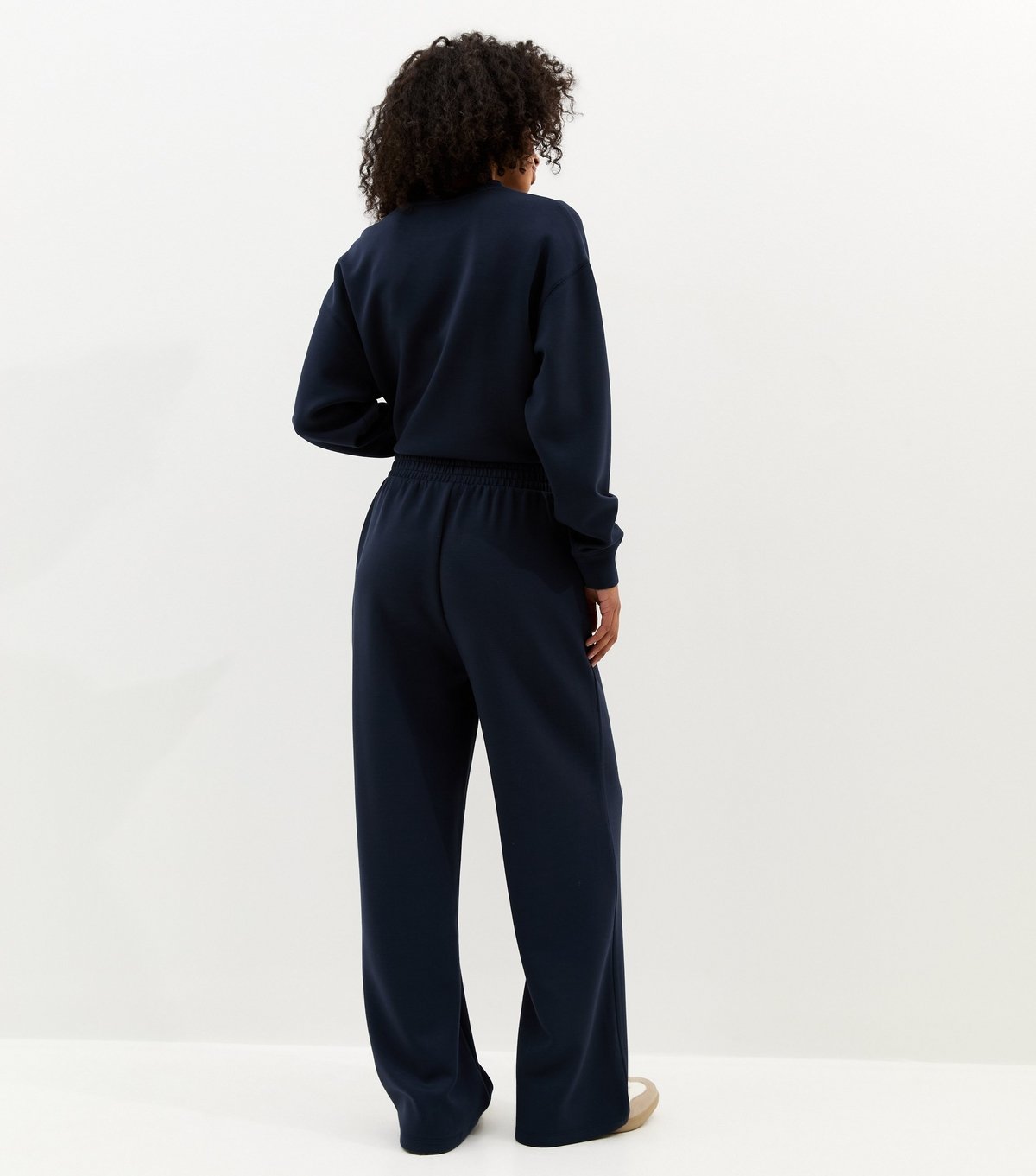 New Look Women's Premium Navy Jersey Joggers New Look - 4