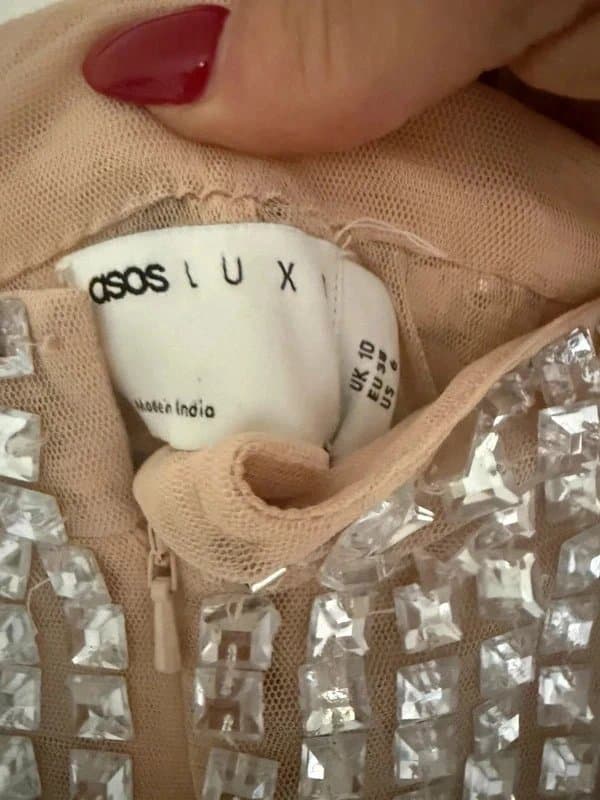 ASOS ASOS Luxe Square Sequin Trousers - Size 10
