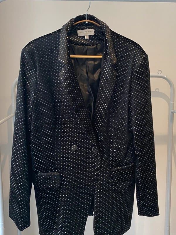 Never Fully Dressed Never Fully Dressed velvet blazer size 12