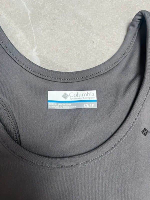 Columbia Columbia grey cropped top