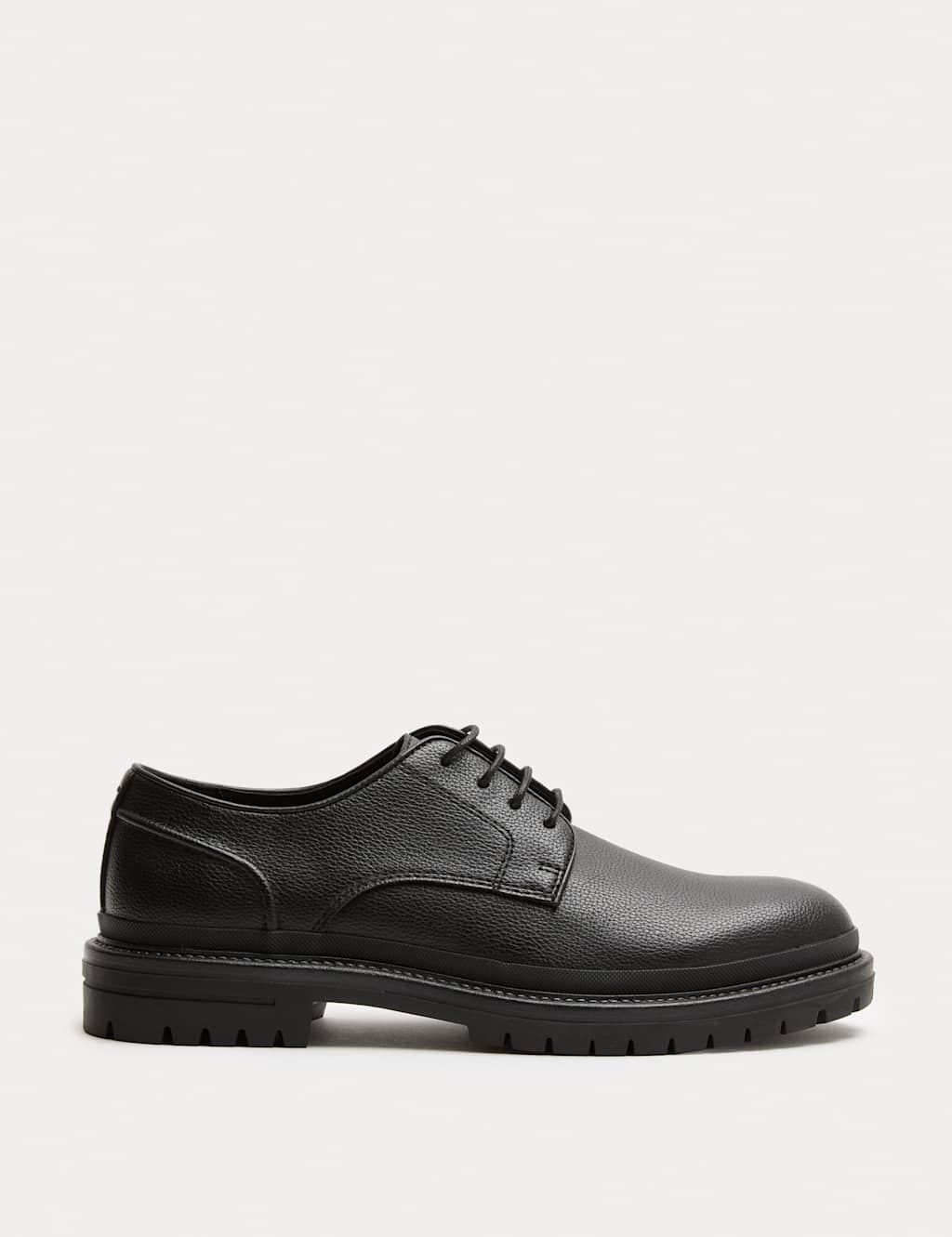 Marks & Spencer M&S Derby Shoes Black