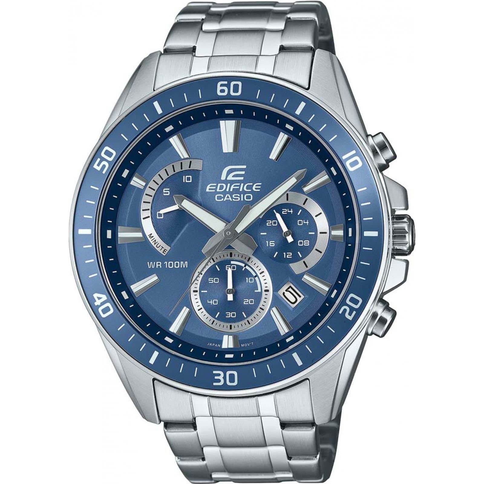Casio Casio Men's EFR-552D-2AVUEF Edifice 47mm Quartz Watch in Silver