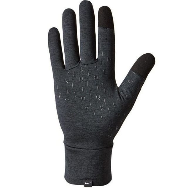 Nike Nike Men's Fleece Dri-FIT Running Gloves in Grey - 2