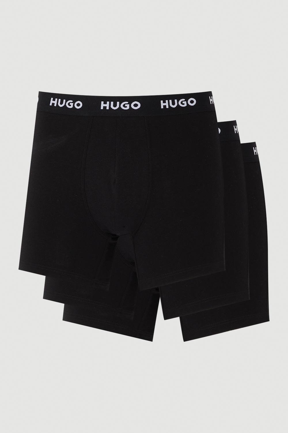 HUGO Hugo Men's Boxerbr Triplet Pack Black - 2