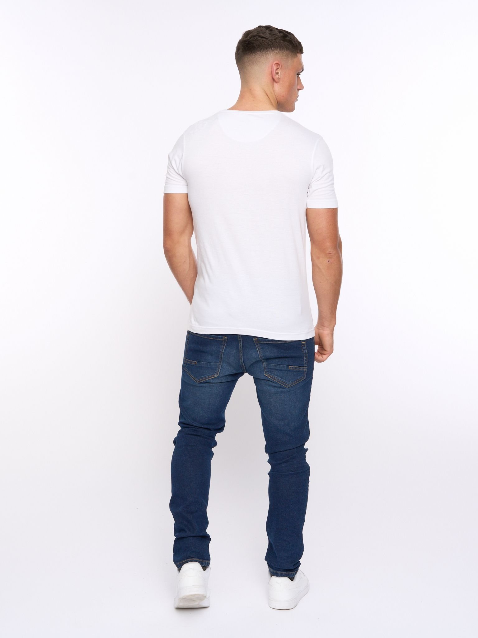 Xplicit Xplicit Men's Drunk Elf T-Shirt in White - 3