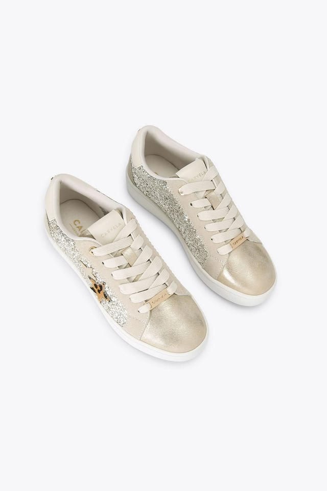 Carvela Carvela Women's 'Galassia' Trainers in Gold - 2