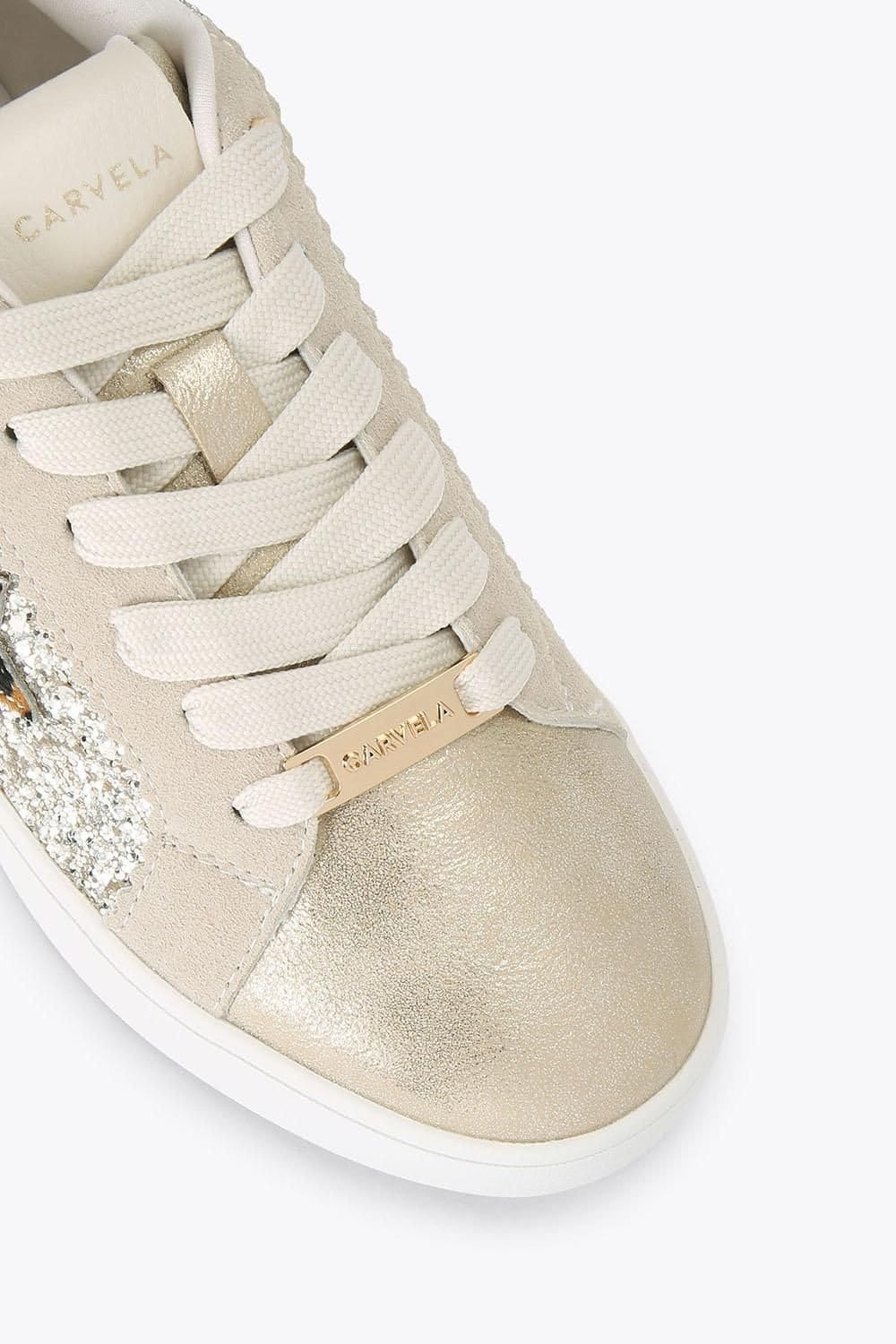 Carvela Carvela Women's 'Galassia' Trainers in Gold - 4