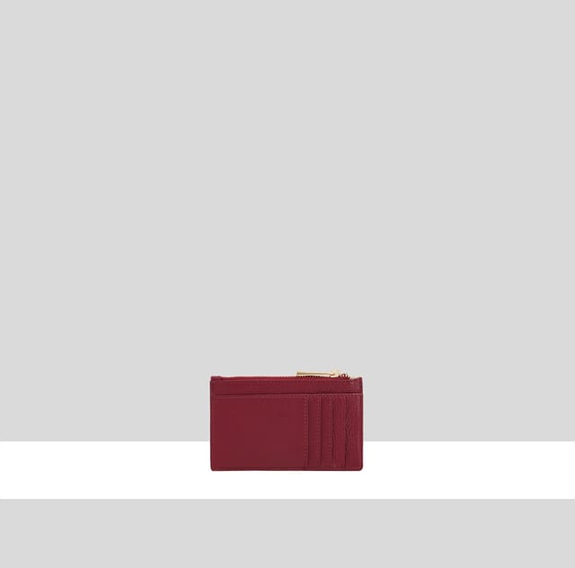 Paul Costelloe Paul Costelloe Women's Gorizia Card Holder in Plum - 2