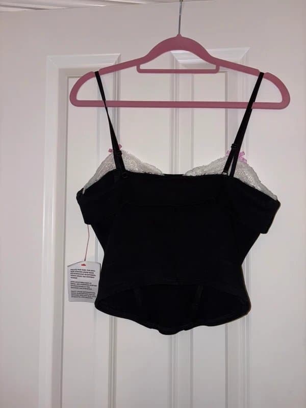 ASOS Black corset top