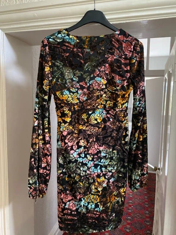 ASOS Velvet mini dress