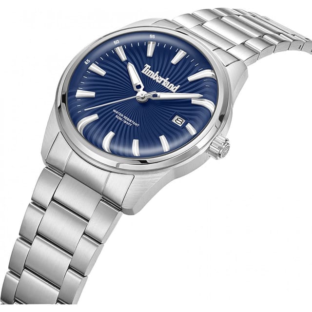 Timberland Timberland Men's TDWGH0083104 Birch Road 45mm Quartz Watch in Silver - 2