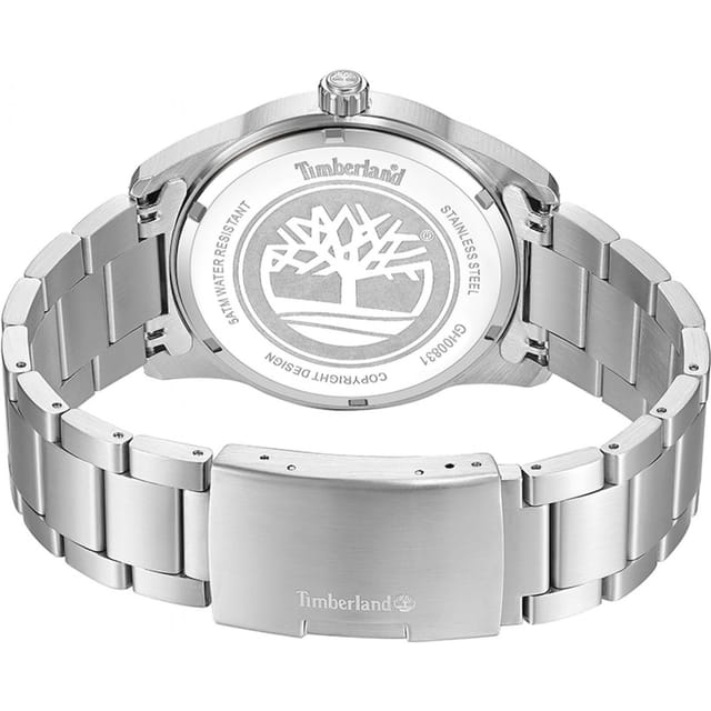 Timberland Timberland Men's TDWGH0083104 Birch Road 45mm Quartz Watch in Silver - 3