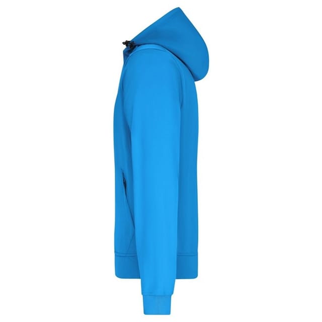 James and Nicholson James and Nicholson Men's Hooded Soft Shell Jacket in Blue - 3