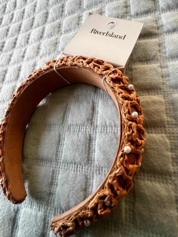 River Island River island headband pearl detail