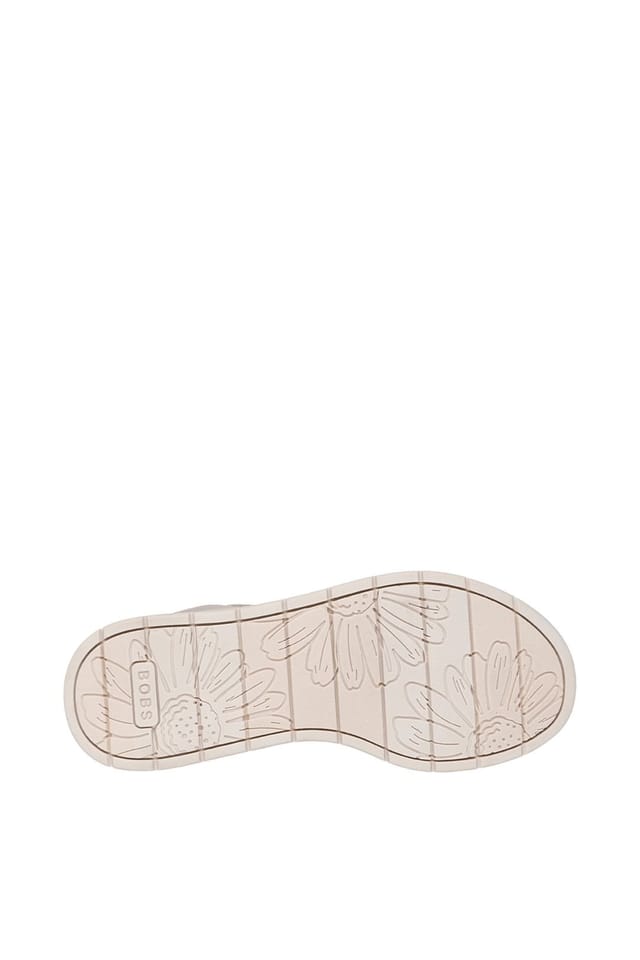 Skechers Skechers Women's BOBS SUN RAY Slip-Ins Padded Vamp Quarter Strap Sandal Taupe - 3