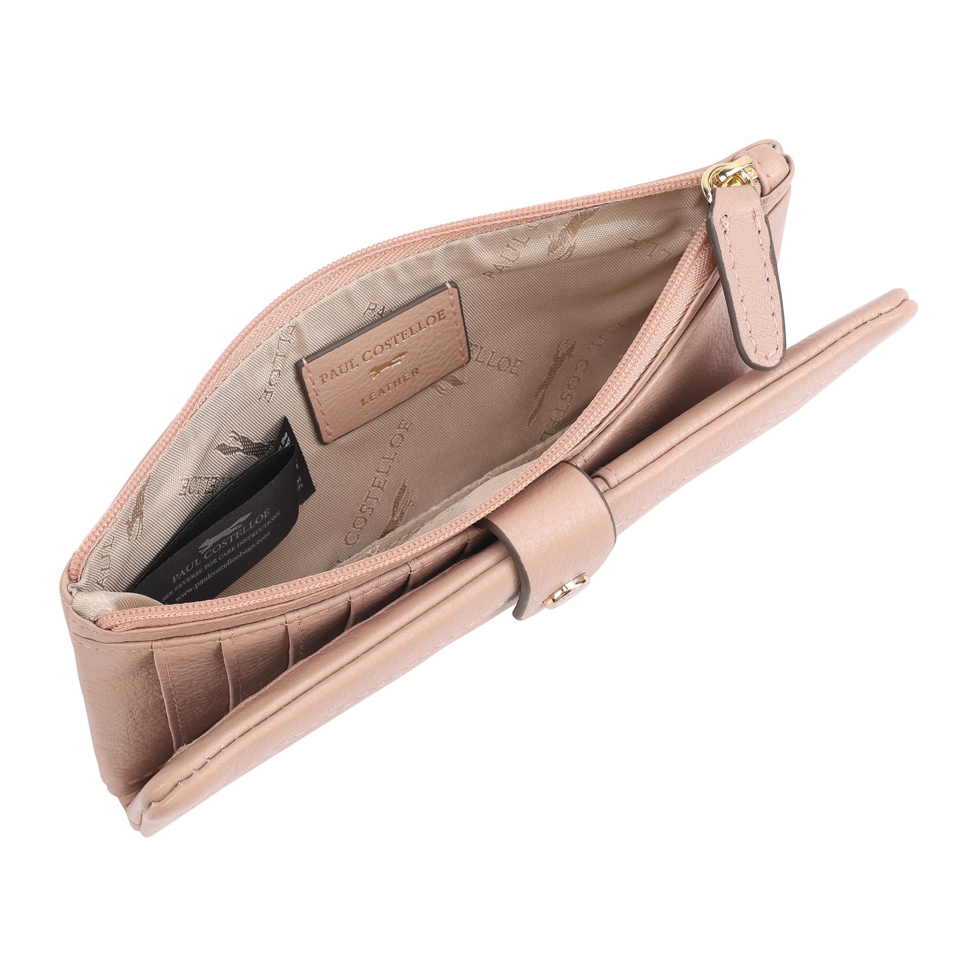 Paul Costelloe Paul Costelloe Women's Nira Leather Purse in Pink - 4