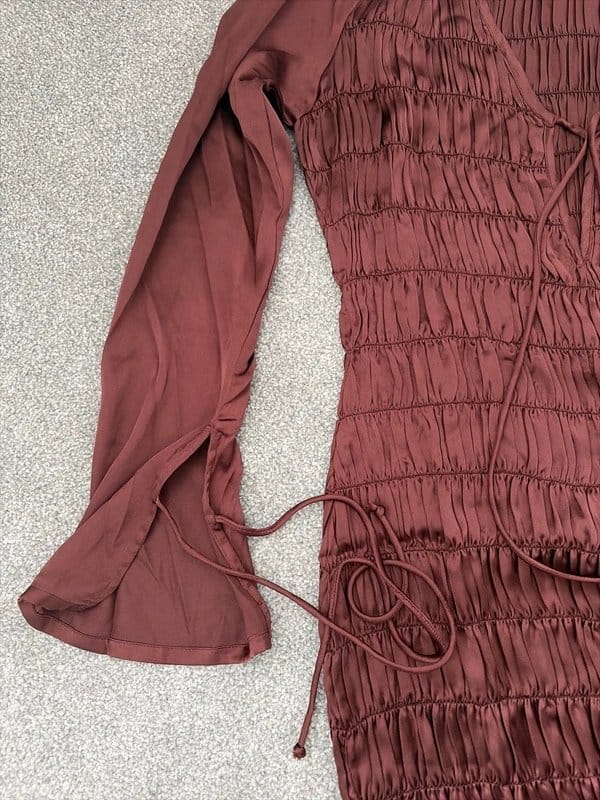 ASOS Design ASOS brown satin maxi dress - 1