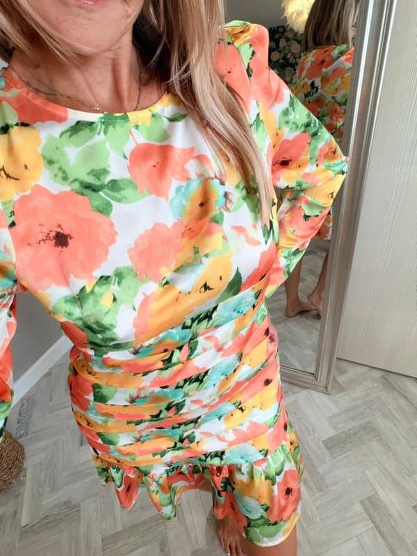Never Fully Dressed Silky Never Fully Dressed dress with tier detail size 12