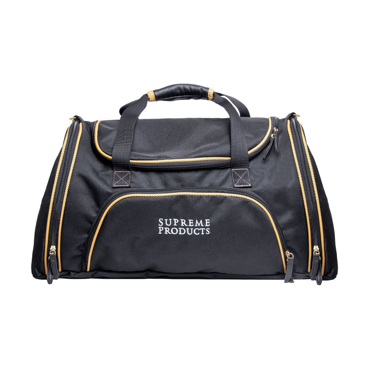 Supreme Products Supreme Products Black Leather Duffle Bag