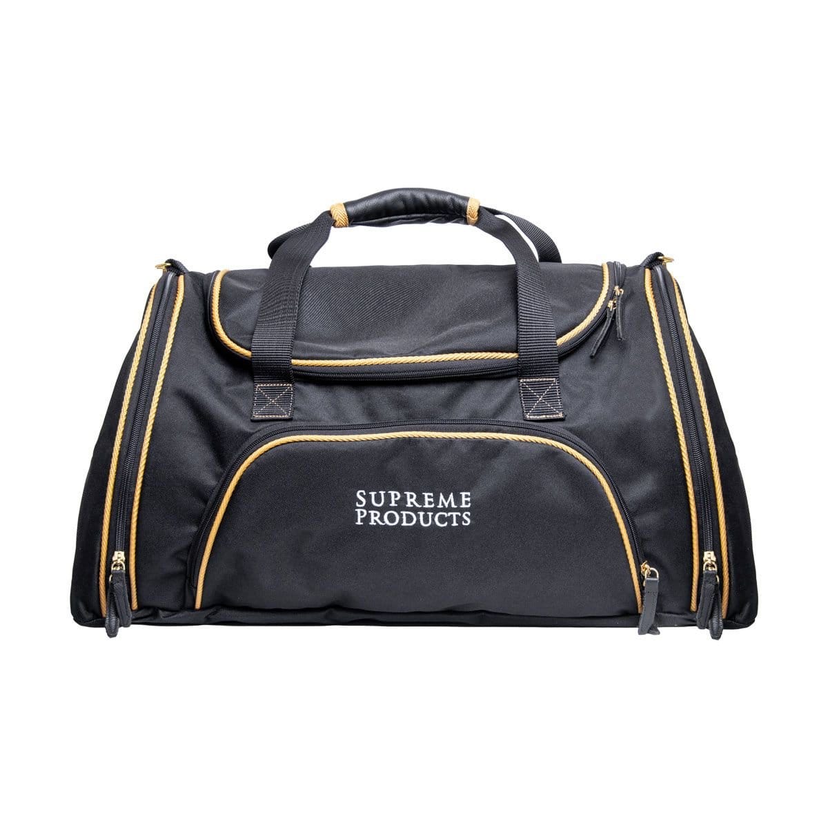 Supreme Products Supreme Products Men's Pro Groom Leather Pad Duffle Bag in Black - 1