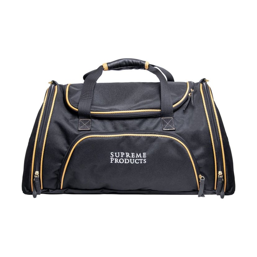 Supreme Products Supreme Products Men's Pro Groom Leather Pad Duffle Bag in Black - 1