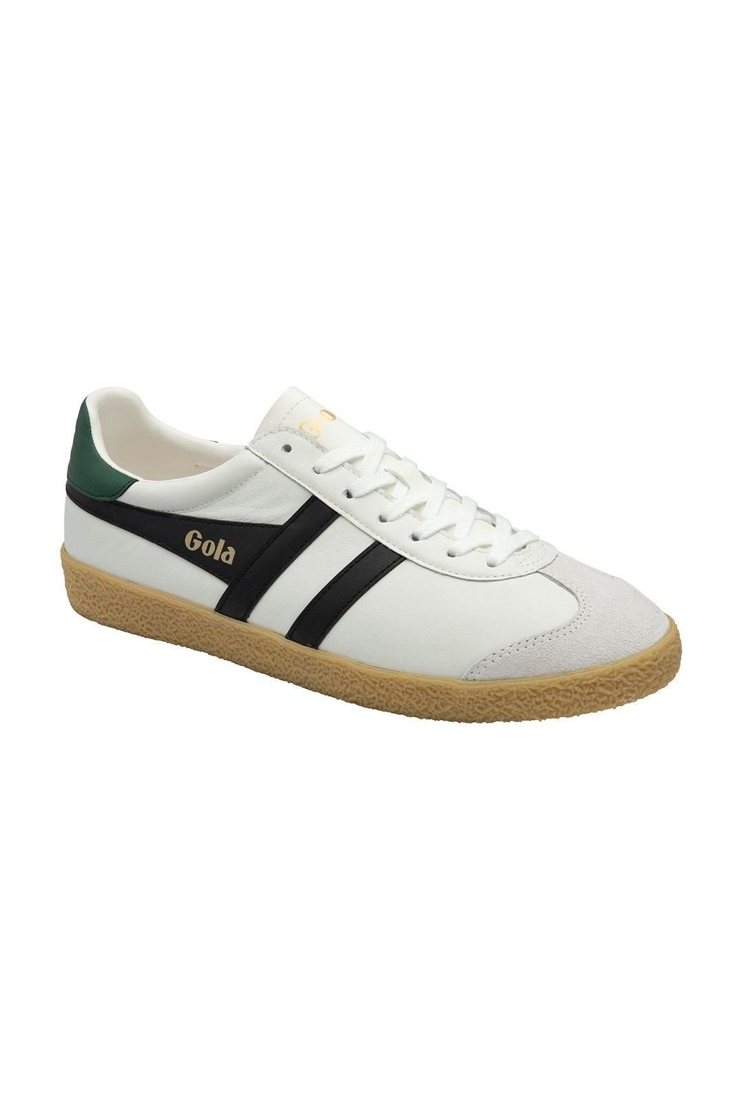 Gola Classics Gola Classics Men's 'Medallist Leather' Lace-Up Trainers in White - 4