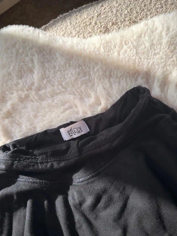 Oh Polly Oh polly Mini Skort in Black