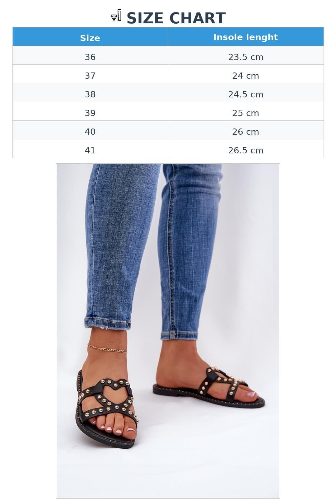 Love Lace Love Lace Women's Flat Heeled Sandals Lightweight with Modern Cutout Design in Black - 4