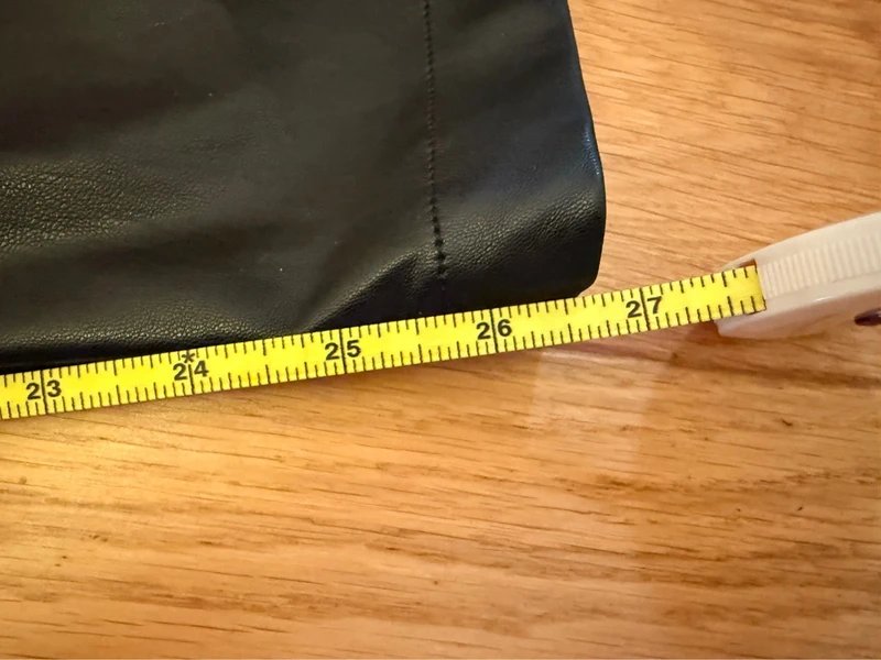 Never Fully Dressed Never Fully Dressed Black PVC faux leather trousers Size 14 - 1