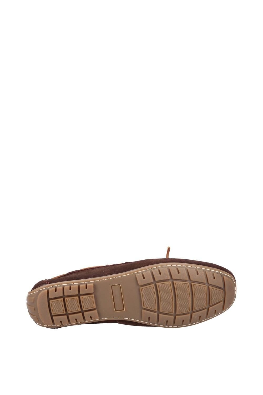Hush Puppies Hush Puppies Men's 'Reuben' Boat Shoes in Brown - 4