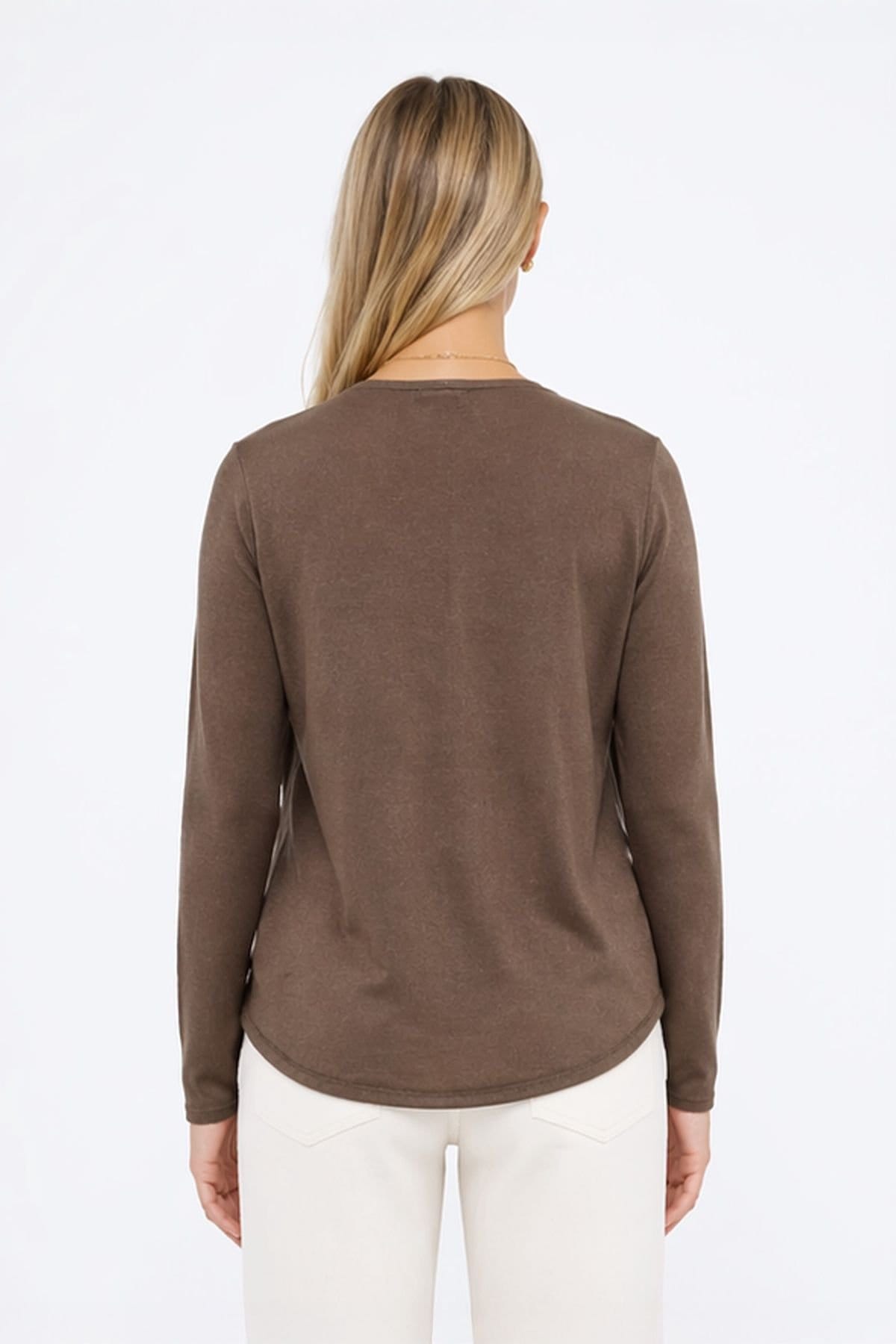 Kettlewell Kettlewell Women's Mid Waterfall Wrap in Brown - 4
