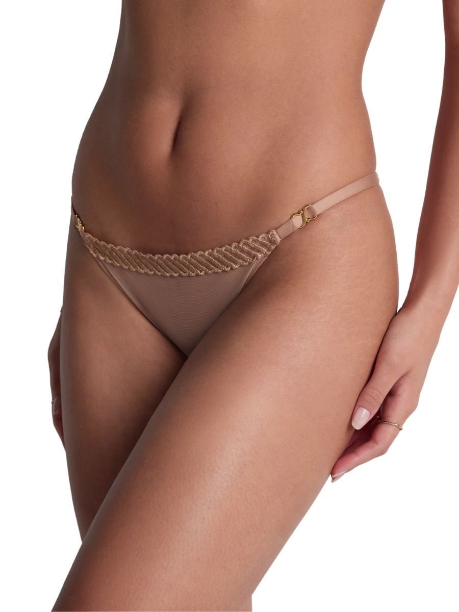 Aubade Aubade Women's Sheer Emotion Mini Brief in Nude - 4