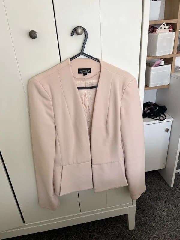 Topshop Pink top shop blazer