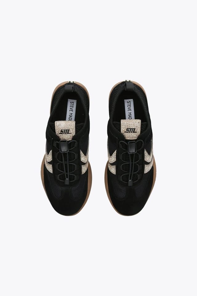 Steve Madden STEVE MADDEN Women's 'Biscottie' Trainers in Black - 2