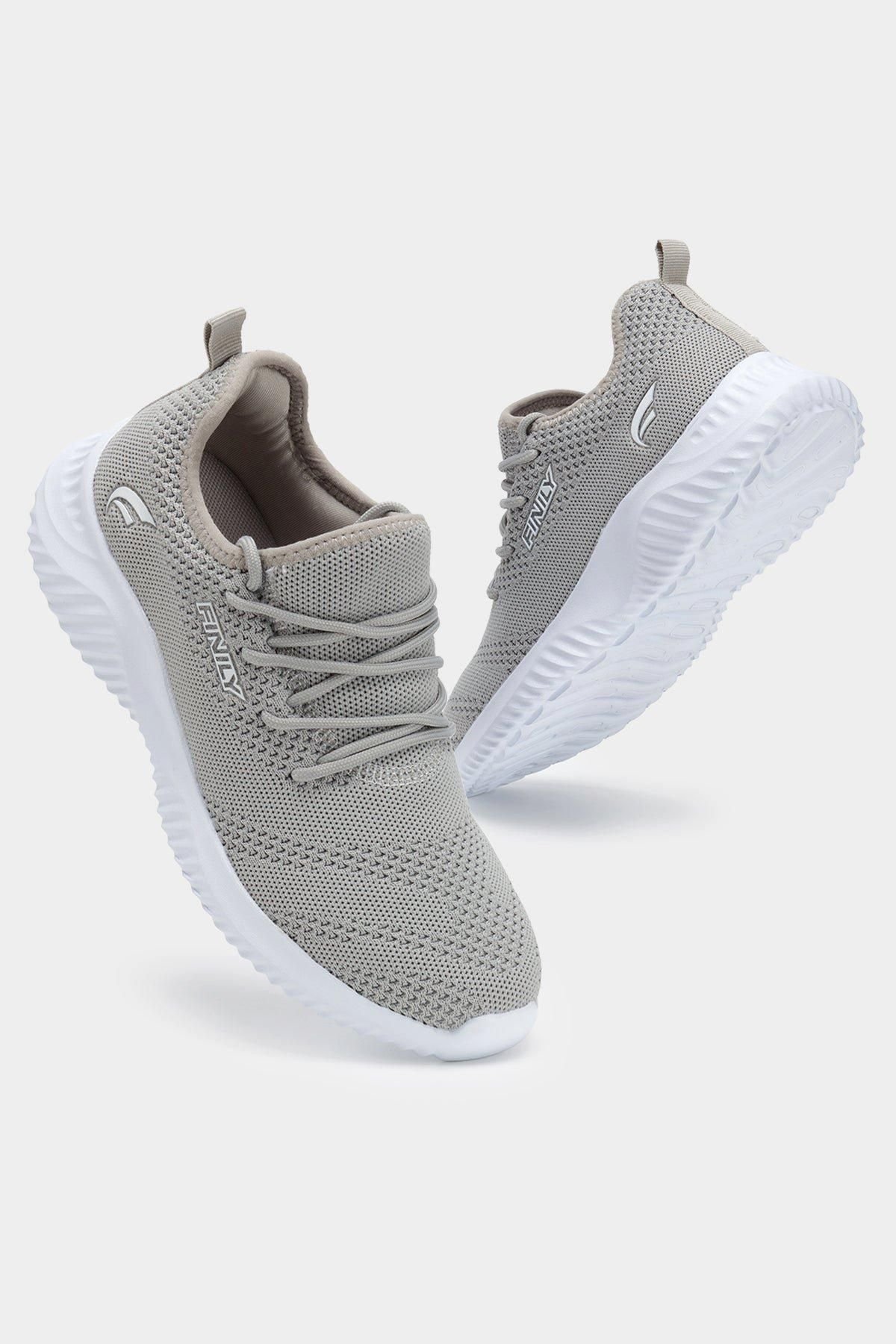 Finily Finily Women's Jade Lightweight Slip-on Trainer in Grey - 4