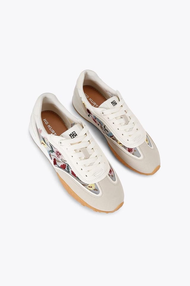 KG Kurt Geiger KG Kurt Geiger Women's 'Lavender' Trainers in Cream - 2