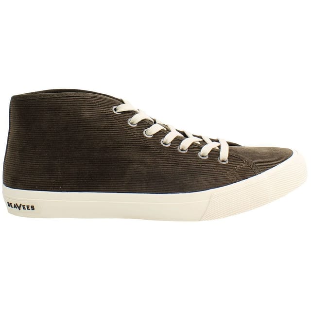 Seavees Seavees Men's California Special Cordies Lace-Up Brown Canvas Shoes - 2