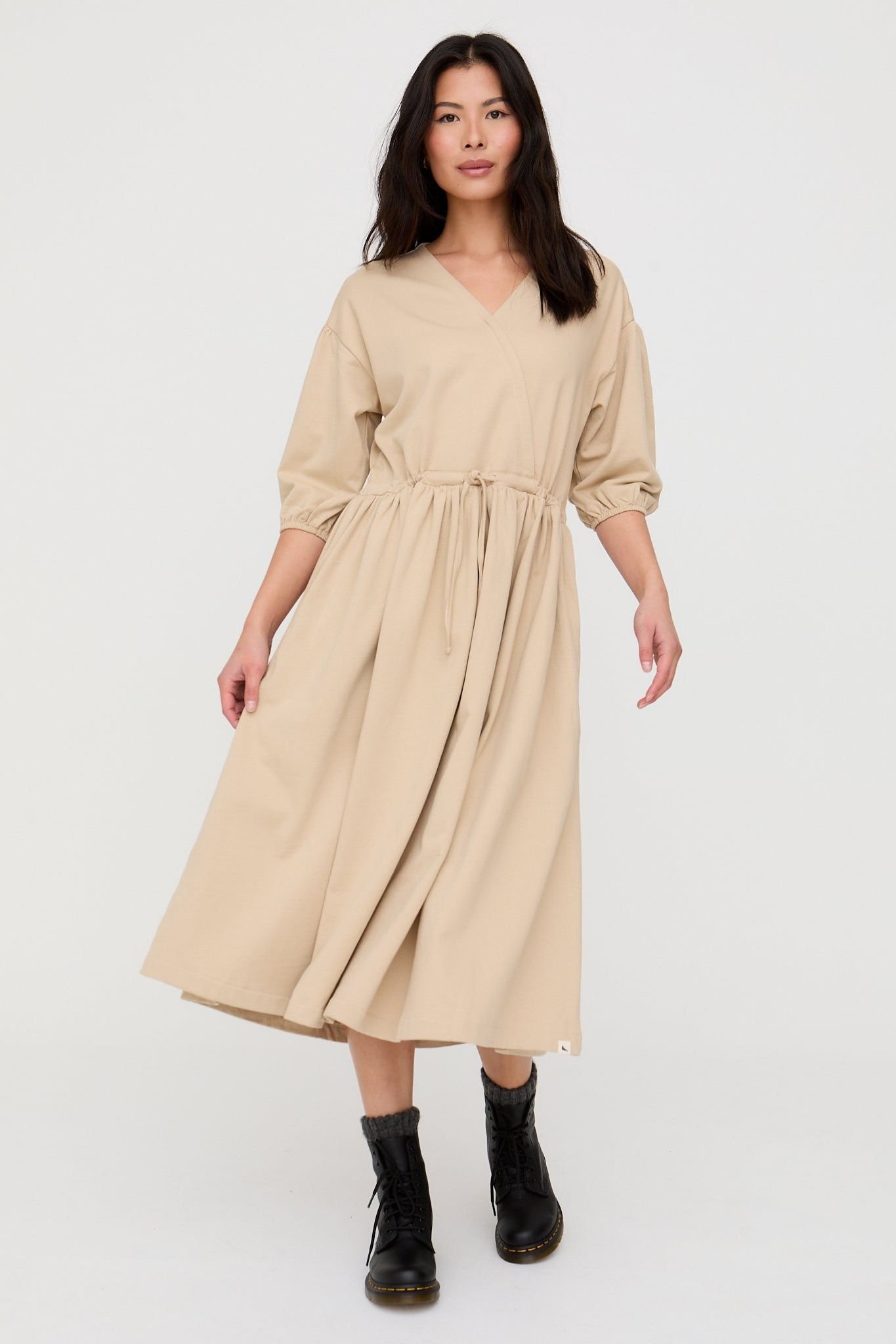 Turtledove London Turtledove London Women's Belle Stone Dress - 3