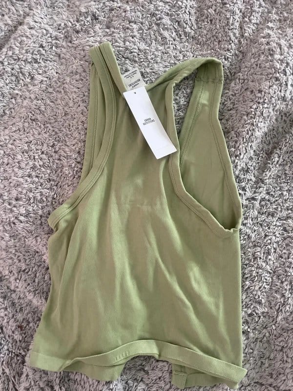 Urban Outfitters Mint Green Halter Neck Summery Top
