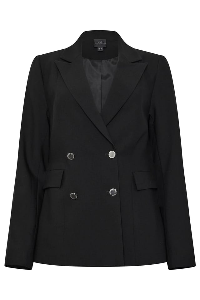 Star By Julien Macdonald Star by Julien Macdonald Women's Double Breasted Tailored Blazer in Black - 2