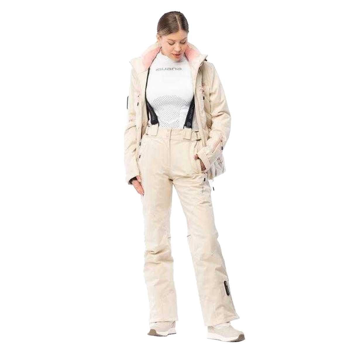 Iguana Iguana Women's Boreta Ski Trousers in Beige - 4