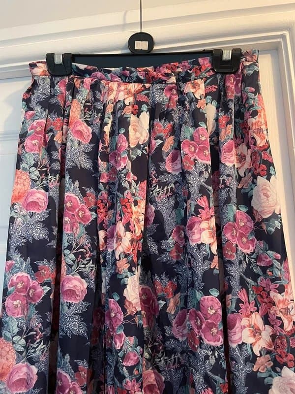ASOS Floral maxi skirt size 12