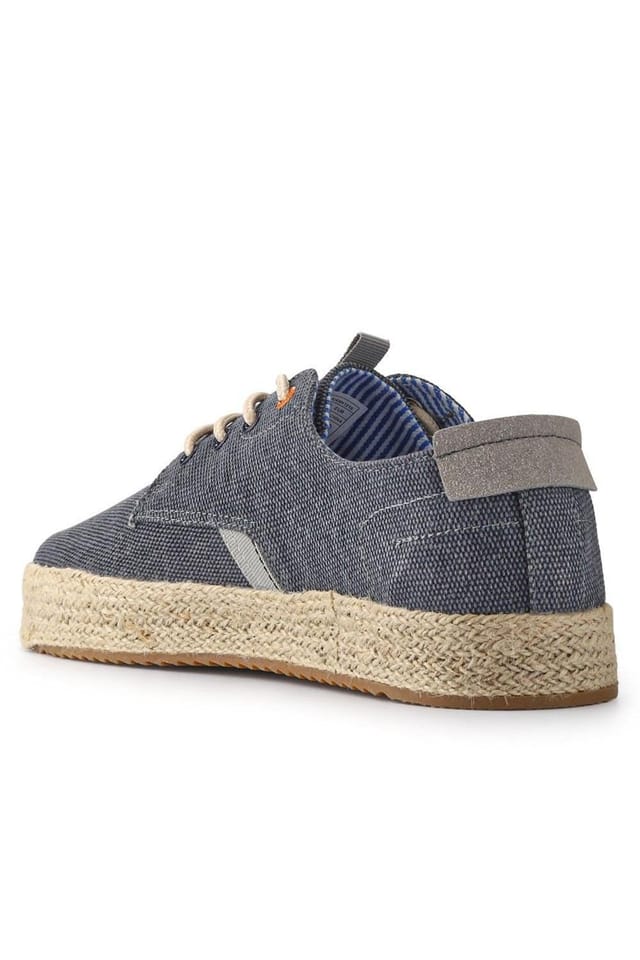 Pavers Pavers Men's Cushioned Lace-Up Shoes in Navy - 3