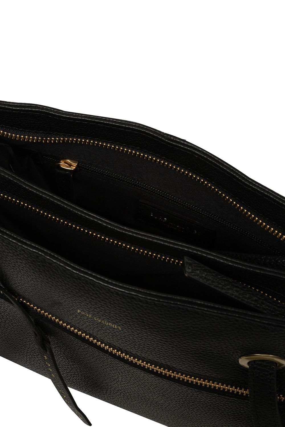 Pure Luxuries London Pure Luxuries London Women's 'Noko' Leather Handbag in Black - 4