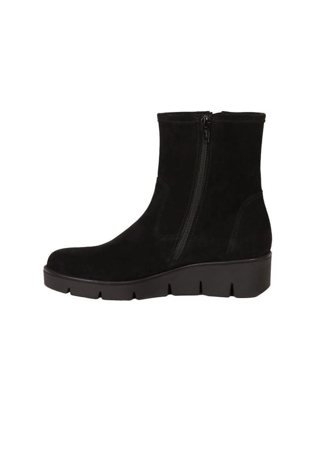 Gabor Gabor Women's 'Entrust' Low Wedge Ankle Boots in Black - 2