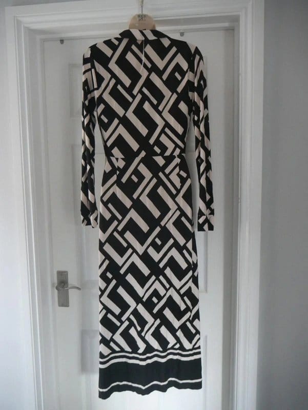 Friends Like These Friends like these Lipsy Dress Ladies Size 8 Black Brown Stretchy Versatile BNWT - 1