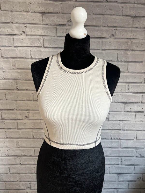 ASOS Design Cream and black top