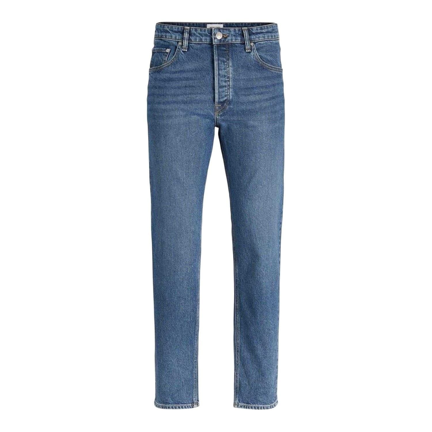 jack & jones Jack & Jones Men's 5 Pockets Straight Jeans in Bright Blue