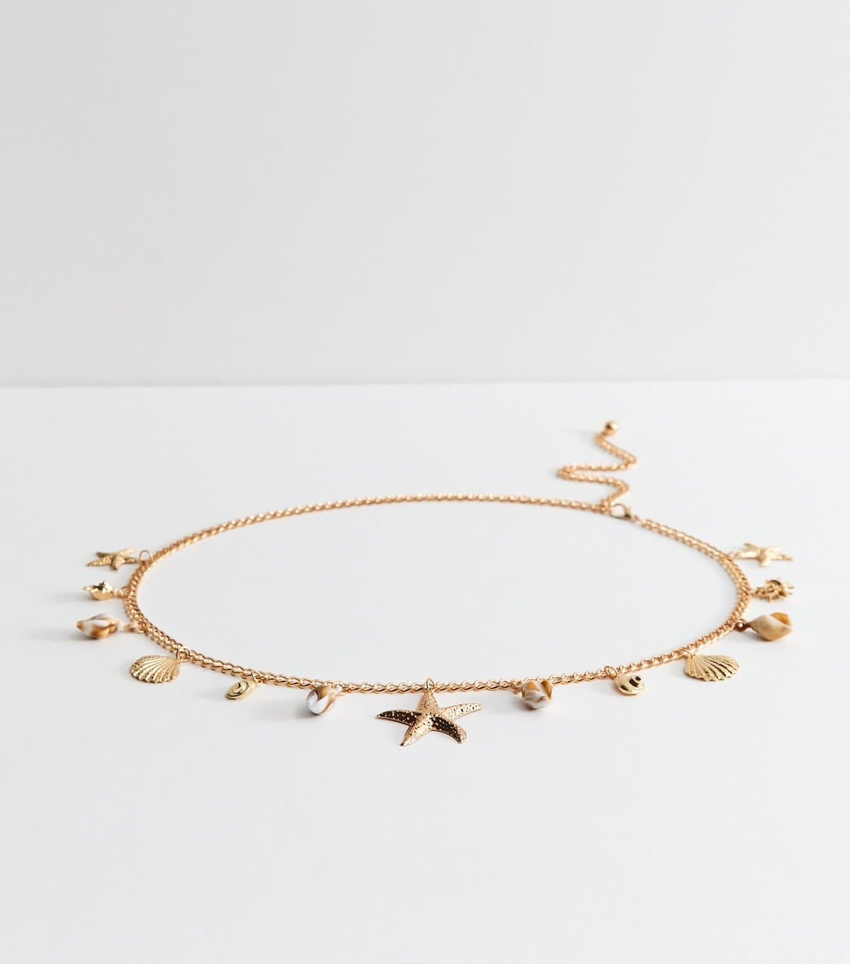 New Look Gold Starfish Chain Belt Update New Look