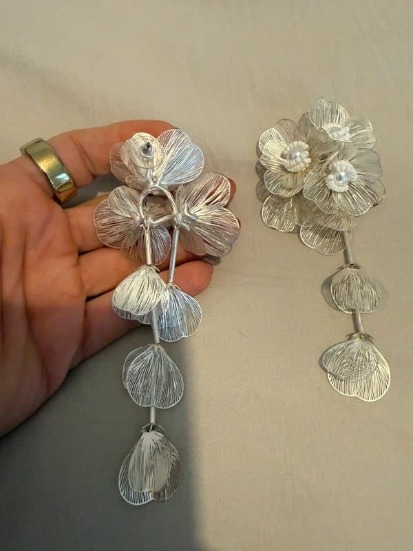 ASOS Asos flower earrings